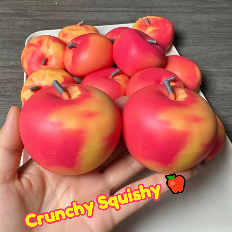 Novelty Gifts - Хрустящая мягкая игрушка-антистресс в форме яблока,