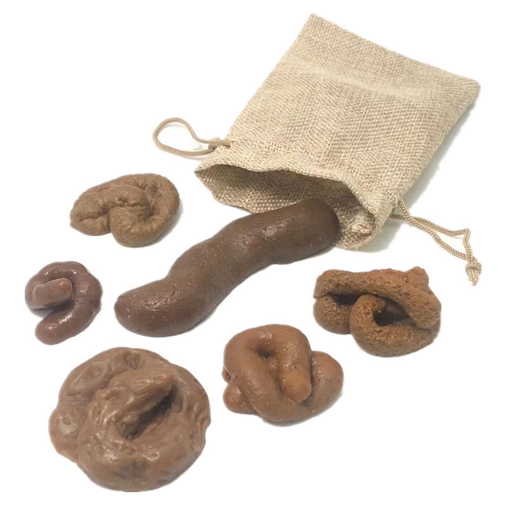 Fake Poop Gag Gift - 6 шт. газ хитрый дурак праздник