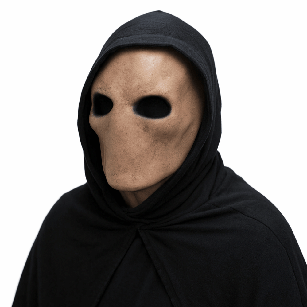 Latex Alien Mask Realistic - Безликий человек Хэллоуин Слендермен маска платье