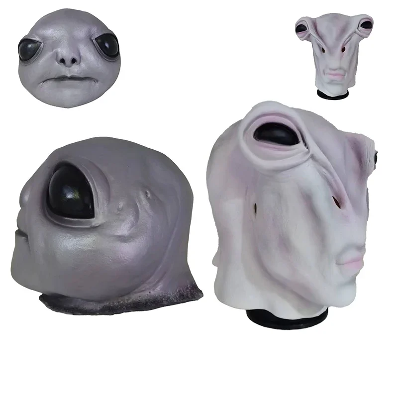 Latex Alien Mask Realistic - Маска инопланетянина для взрослых, реалистичная маска