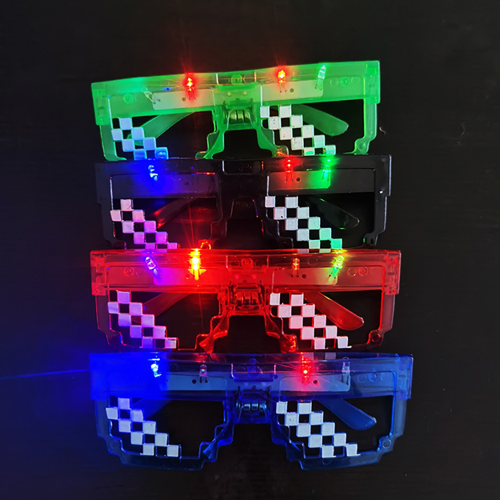 10/20/30 светодиодные мозаичны – обзор и цена Glow In The Dark Party Glasses