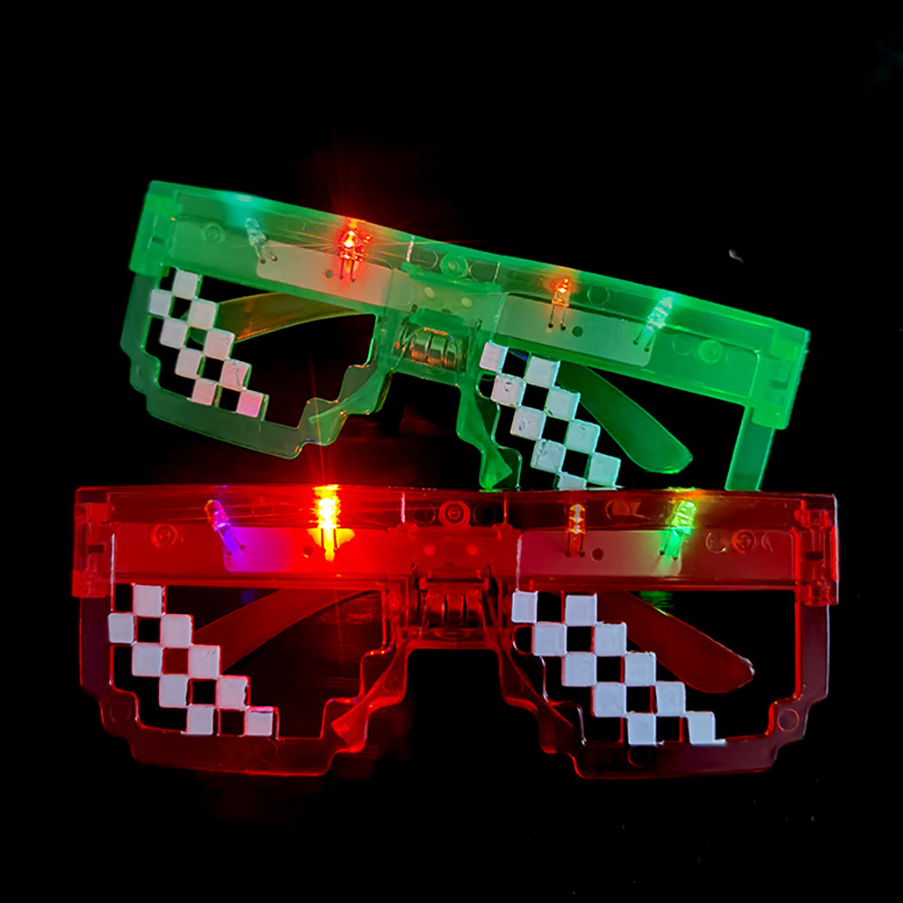 10/20/30 светодиодные мозаичны – обзор и цена Glow In The Dark Party Glasses