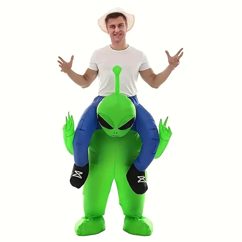 Надувной костюм инопланетянина – обзор и цена Inflatable Dinosaur Costume Adult
