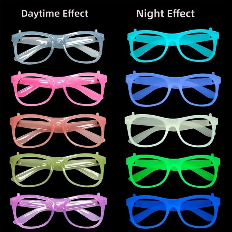 WCS – светящиеся в темноте очк – обзор и цена Glow In The Dark Party Glasses