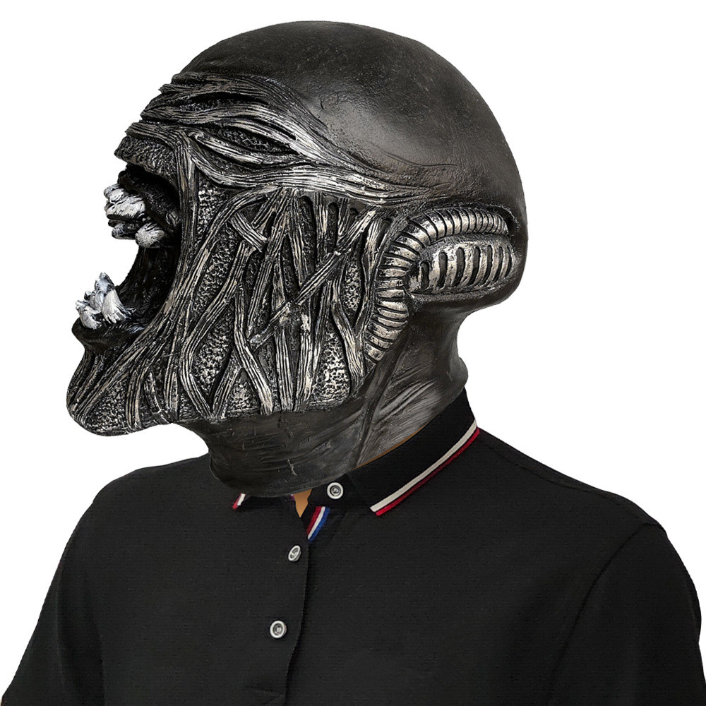 Маски инопланетян из латекса,  – обзор и цена Latex Alien Mask Realistic