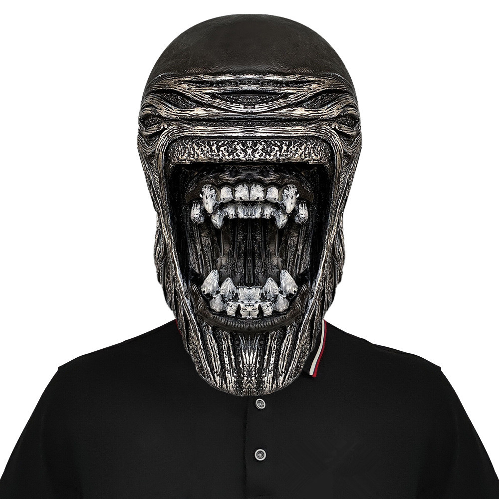 Маски инопланетян из латекса,  – обзор и цена Latex Alien Mask Realistic