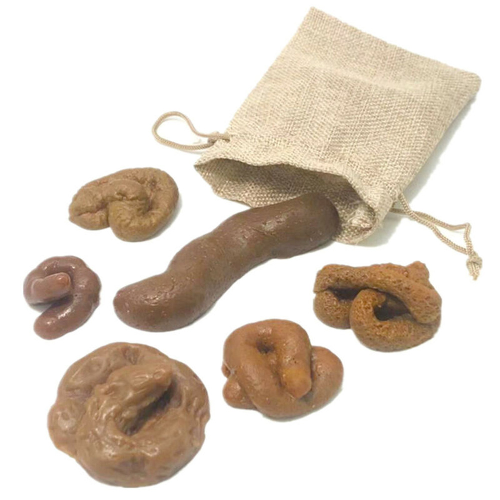 6 шт., реалистичные мягкие под – обзор и цена Fake Poop Gag Gift