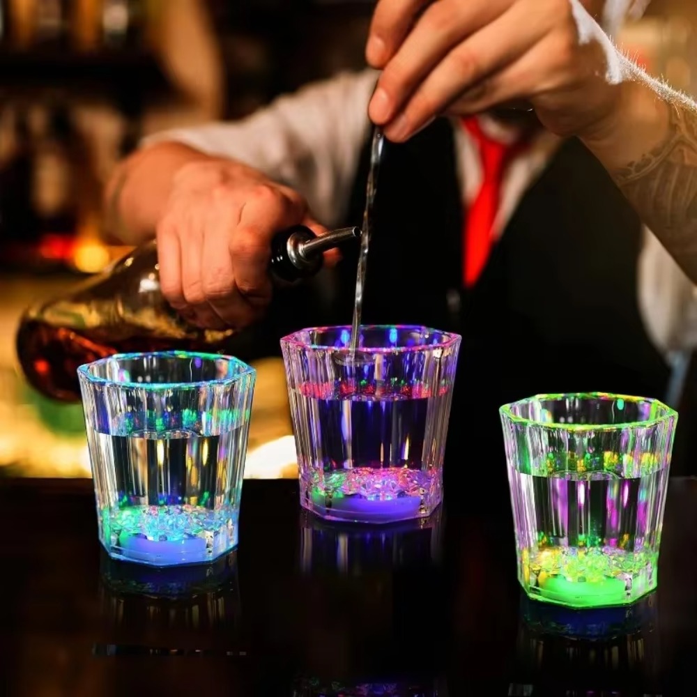 Набор из 12/24 штук: светодиод – обзор и цена Glow In The Dark Party Glasses