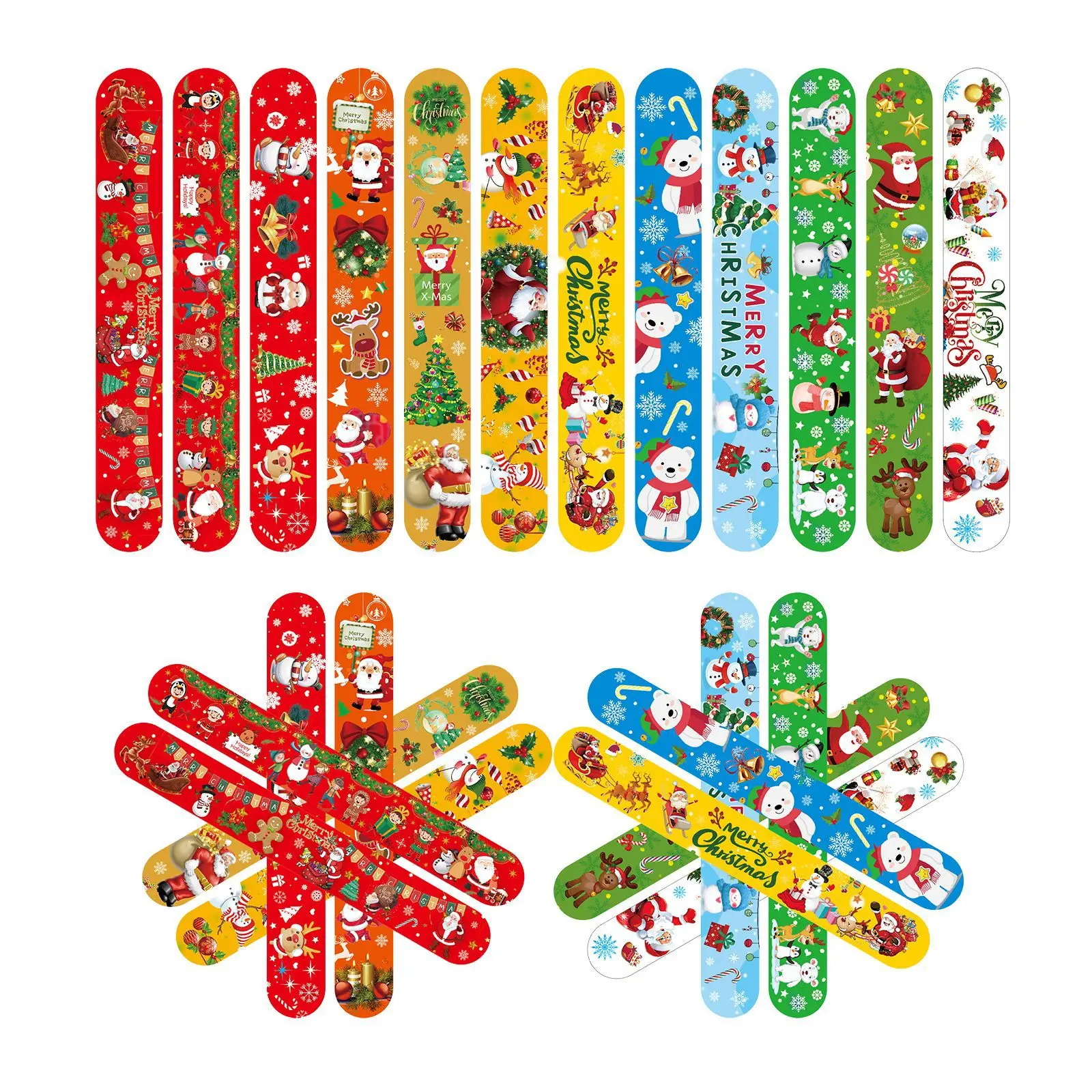 Рождественские браслеты-хлопуш – обзор и цена Party Supplies