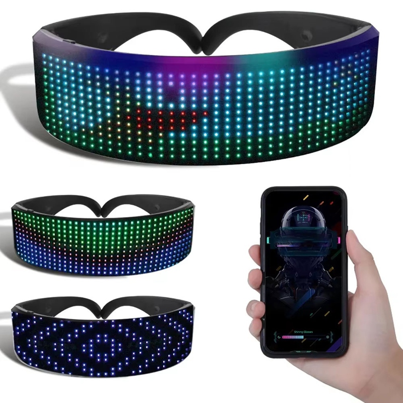 Светящиеся электронные футурис – обзор и цена Glow In The Dark Party Glasses