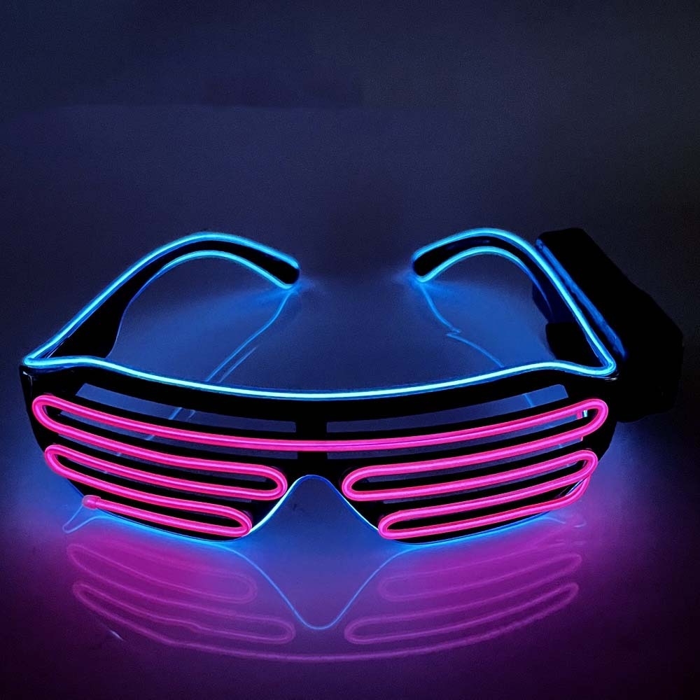 Беспроводные светодиодные очки – обзор и цена Glow In The Dark Party Glasses