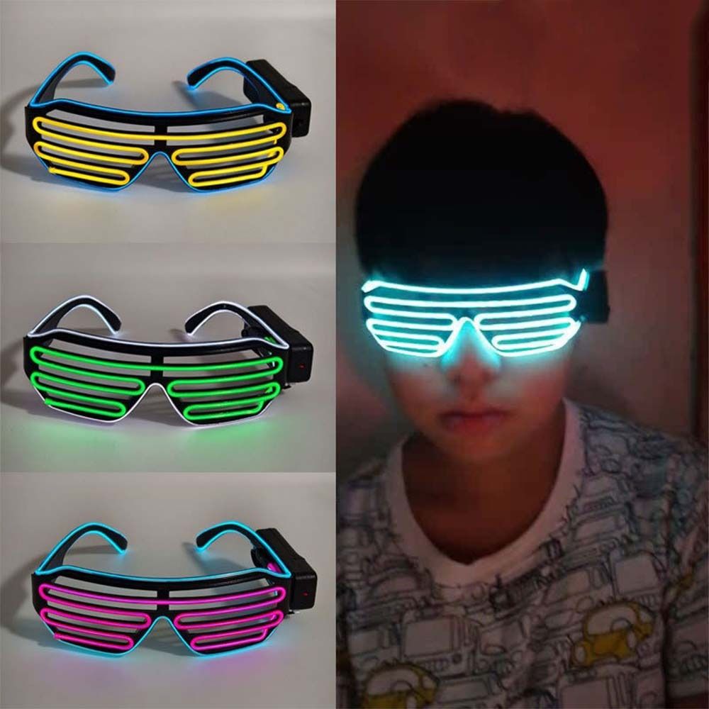Беспроводные светодиодные очки – обзор и цена Glow In The Dark Party Glasses