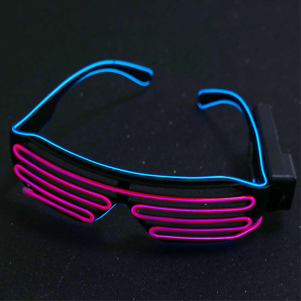 Беспроводные светодиодные очки – обзор и цена Glow In The Dark Party Glasses